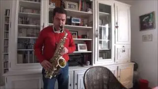 Aria (voix du saxophone alto seule) - Jacques Ibert