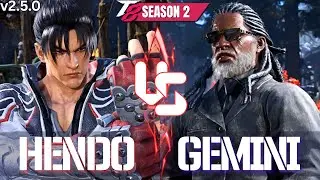 Tekken 8 ▰ Hendo (Jin) vs Stoic Gemini (Leroy) ▰ High Level Gameplay