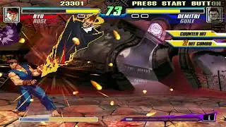 Capcom Fighting Evolution ps2 m&aacute;xima qualidade 5K e alto desempenho retrobat