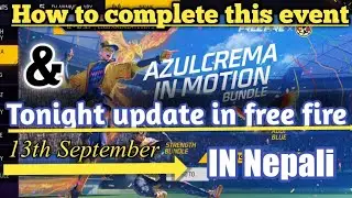 Tonight update of free fire bd server | Complete event America X free fire collaboration event