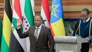 Armed Tigrayan fighters surrounded the Tigray Interim Administration Presidential Office in Mekelle: