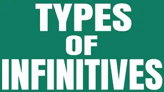 Learn infinitive || Types of infinitive || continuous infinitive || grammar ||English with Abdullah
