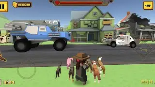 Blocky BLOCKAPOLYPSE Zoombie Shooter - I discovered a new car Android / Ios GamePlay