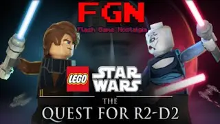 Lego Star Wars the Quest for R2D2 (Flash Game Nostalgia Episode 1)
