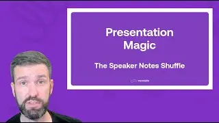 How to set up speaker notes in a live presentation (simple 3 step process)