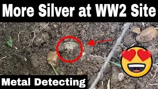 Metal Detecting World War II Site #3 - Found Silver and Wheaties