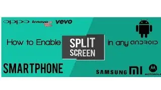 SPLIT SCREEN | MULTI WINDOW | ON MIUI 8 | Xioami Note 4 ,3 | & Every Andriod Device | BY || EIE
