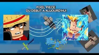 PIXEL PIECE DU DEBUT A AUJOURD'HUI !
