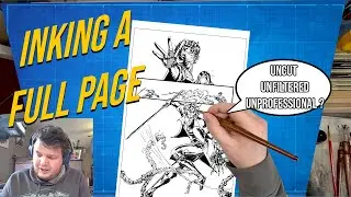 2-Hour Comic Page Process & Chill