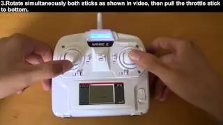 13 NINE EAGLES Galaxy Visitor 2 transmitter calibration