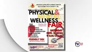Physical and Mental Wellness Fair #cleveland #tv20 #physicalwellness #mentalwellness #community