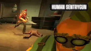 The Human Sentrygun! (TF2)