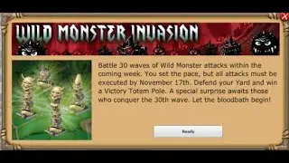 Backyard Monsters Refitted Wild Monster Invasion Wave 1-2 (Crashed)