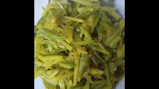 লাউয়ের খোসা ভাজি | laoer sola vaji | sola vaji | bottle guard skin | easy recipe | easy cooking