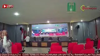 Live Stream Pascasarjana UIN SATU Tulungagung