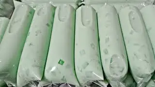 Super creamy buko pandan ice candy! 43 pcs sa isang timplahan #bukopandanicecandy #icecandyrecipe
