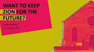 Zion Community Share public consultation meeting
