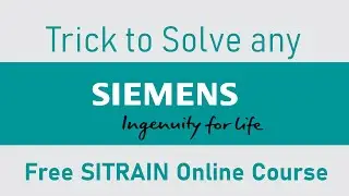 Trick to Solve Siemens SITRAIN Courses | Free PLC & Automation Courses