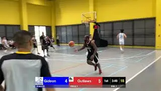 Outlaws vs Gideon 1st half Wk 6|| Bangkok International Basketball League|| BIBL 2