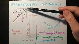 Własności graniastosłupów i ostrosłupów - klasa8