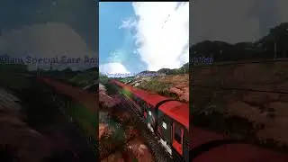 22222 CR Rajdhani 🚄 Meets Mumbai LTT&ndash;Ayodhya Amrit Bharat Special Fare 🔥 | MSTS Shorts