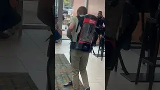 Milwaukee M18 cordless backpack vacuum in action ⚡️🎒 🌪️#tools #milwaukeetools #action