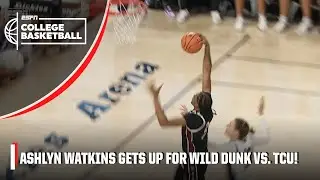 Ashlyn Watkins THROWS DOWN a ONE-HANDED DUNK for South Carolina 🔥😳 | ESPN College Basketball