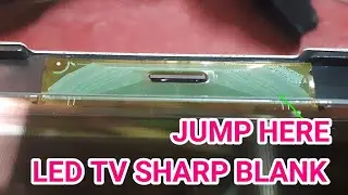 LED TV panel repair Cof no test point