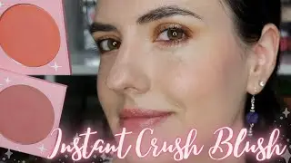 NEW ColourPop INSTANT CRUSH Matte Cream Blushes | Live Swatches of ALL 8 Shades + Application Demo