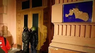 Ukraine's activists take over justice ministry