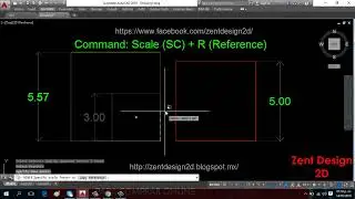 SCALE REFERENCE IN AUTOCAD
