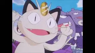 ||Arbok, Weezing & Meowth Vs Pikachu||