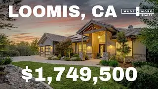 $1.7M Loomis Oasis Home Tour | 2.3 Acres, Heated Pool & Breathtaking Views
