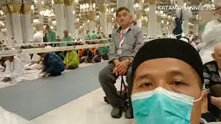 SITUASI MESJID NABAWI SEBELUM DAN SESUDAH SHOLAT MAGHRIB
