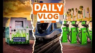 Dubai Night Vlog | Adidas Shopping | Self Checkout at Carrefour & Chill Walk