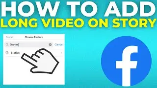 How To Add Long Video On Facebook Story (2025)