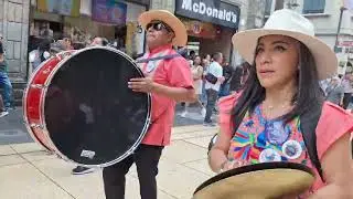Calenda en el Zócalo BANDA OAXAQUEÑA CIELO ZAPOTECA 