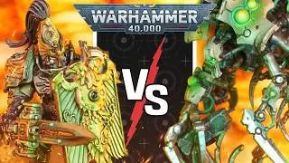 Necrons vs Adeptus Custodes | Warhammer 40k Battle Report