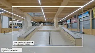 GoPro 9 Crop Factor, 2.7K, Linear VS Linear + Horizon Leveling + Hypersmooth