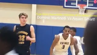 Aquan Smart Vs Dom Martinelli! Niles North Vs Glenbrook South! 2nd Round Of The Holiday Tourney!