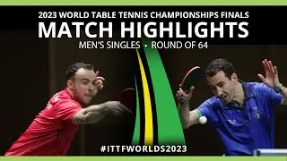 Mihai Bobocica vs Simon Gauzy | MS R64 | 2023 ITTF World Table Tennis Championships Finals