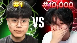 RANK 1 VS RANK 10,000 (osu!)