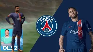 Paris Saint-Germain (PSG) DLS home Kits 2023-2024 Nike Leaked - Dream League Soccer 2023 Kits