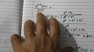 systematic cyclic code generation with division method practice example