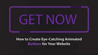 How to Create Eye-Catching Animated Buttons for Your Website || Jabir Tech