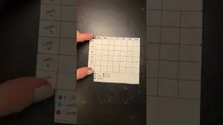 Miniature habit planner DIY, workout and exercise tracker! #shorts #viral #journalideas #art