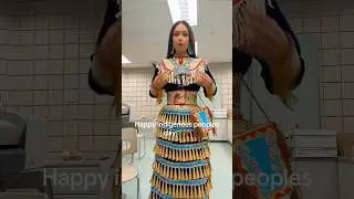 Happy indigenous peoples day!! #nightsong #indigenous #powwows #nativeamerican #nativestyle #shorts