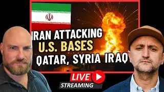 LIVE: Iran Attacks U.S Bases in Qatar, Iraq & Syria Will Sleeper Cells In the US Be Activated Next?