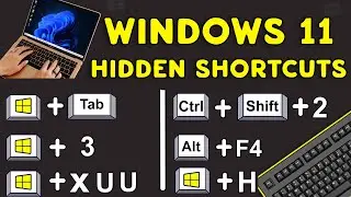 25 Windows 11 Hidden Keyboard Shortcuts 2025 (తెలుగులో) - Basics to Advance Keyboard Shortcut Keys