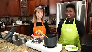 Cookng with Miss Brenda & Micah ~~ 